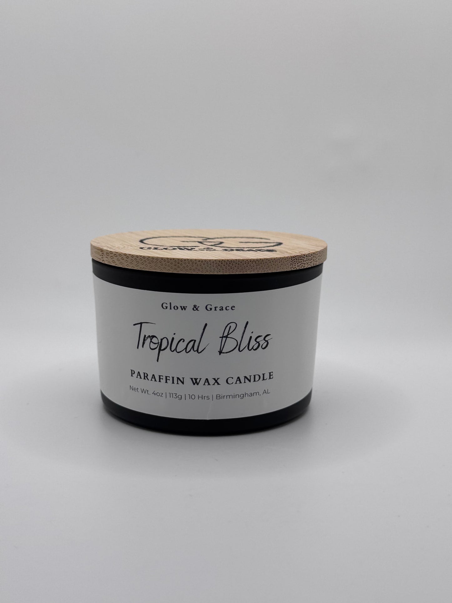 4oz Paraffin Wax Candle - TROPICAL BLISS