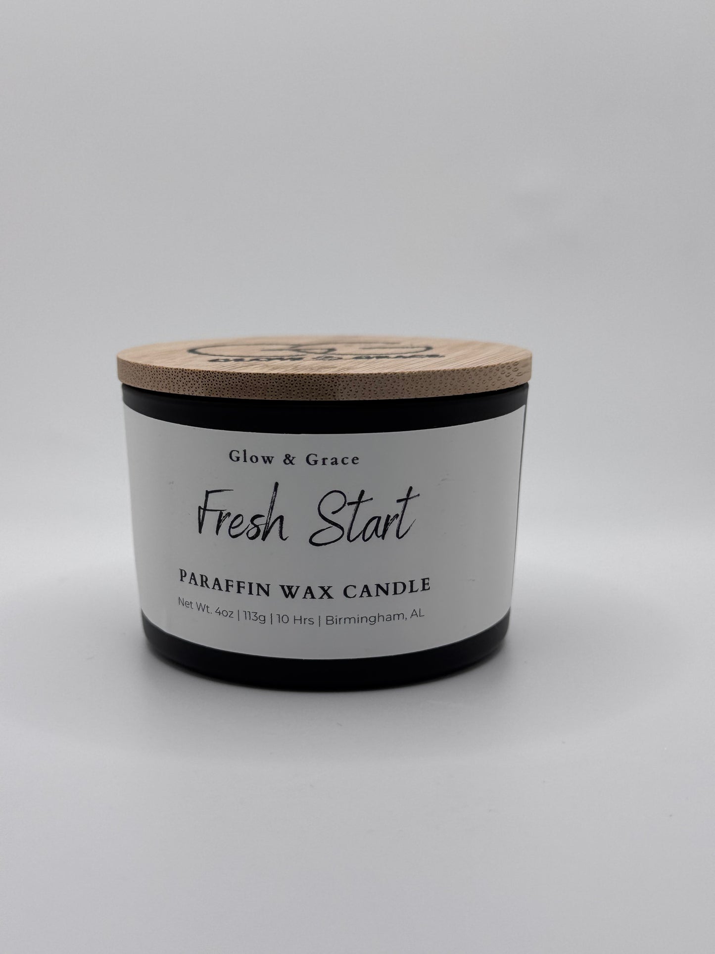 4oz Paraffin Wax Candle - FRESH START