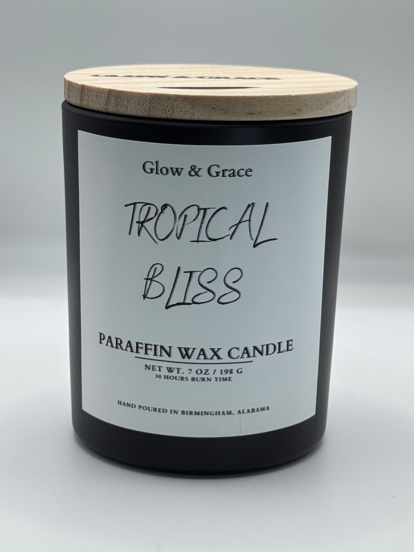 7oz Paraffin Wax Candle - TROPICAL BLISS
