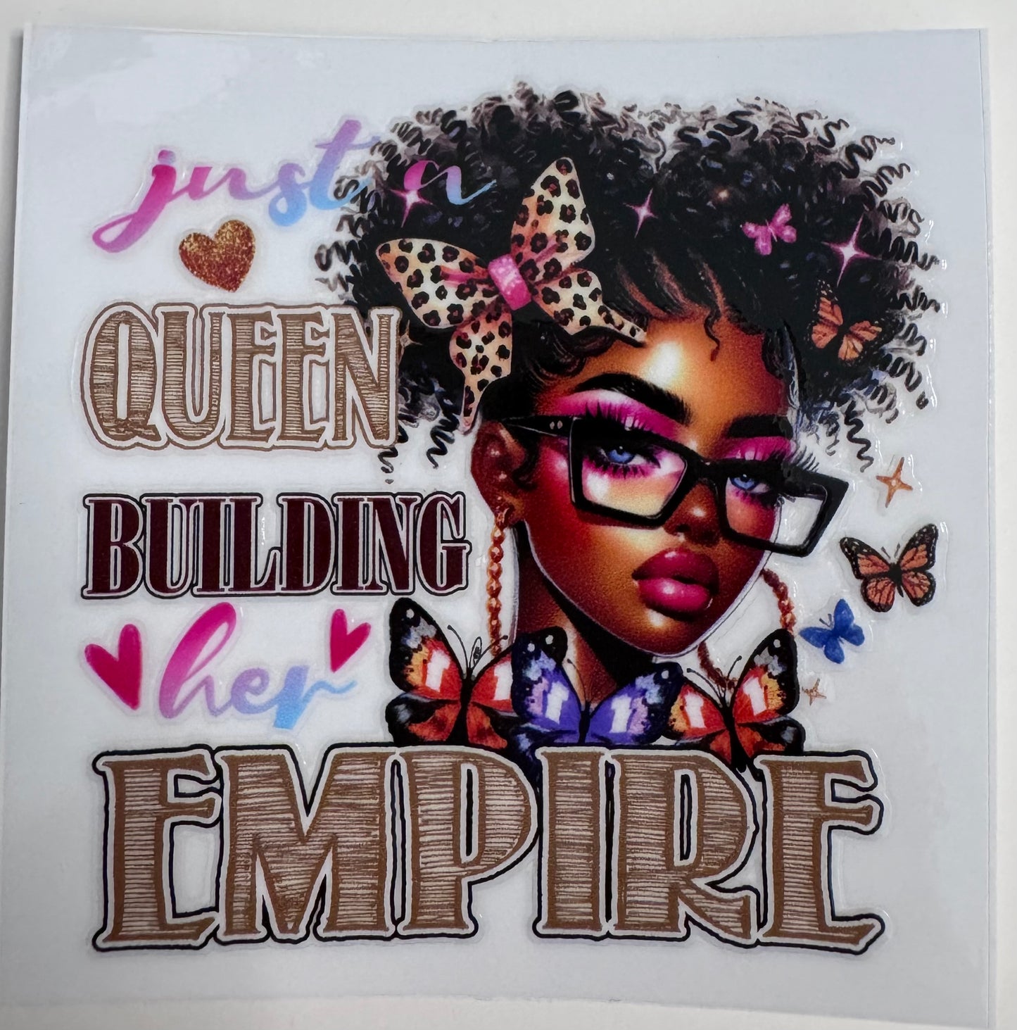 Black Girl Decal #1