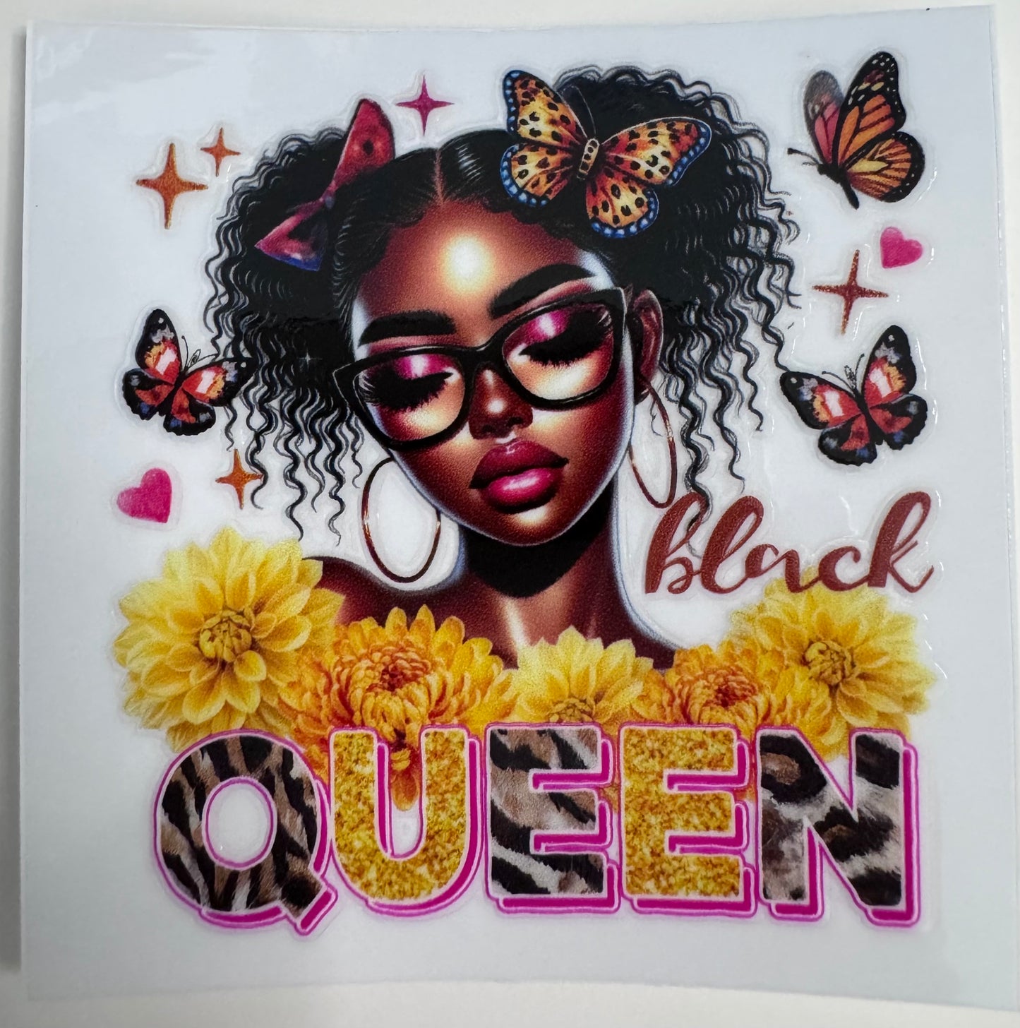 Black Girl Decal #1
