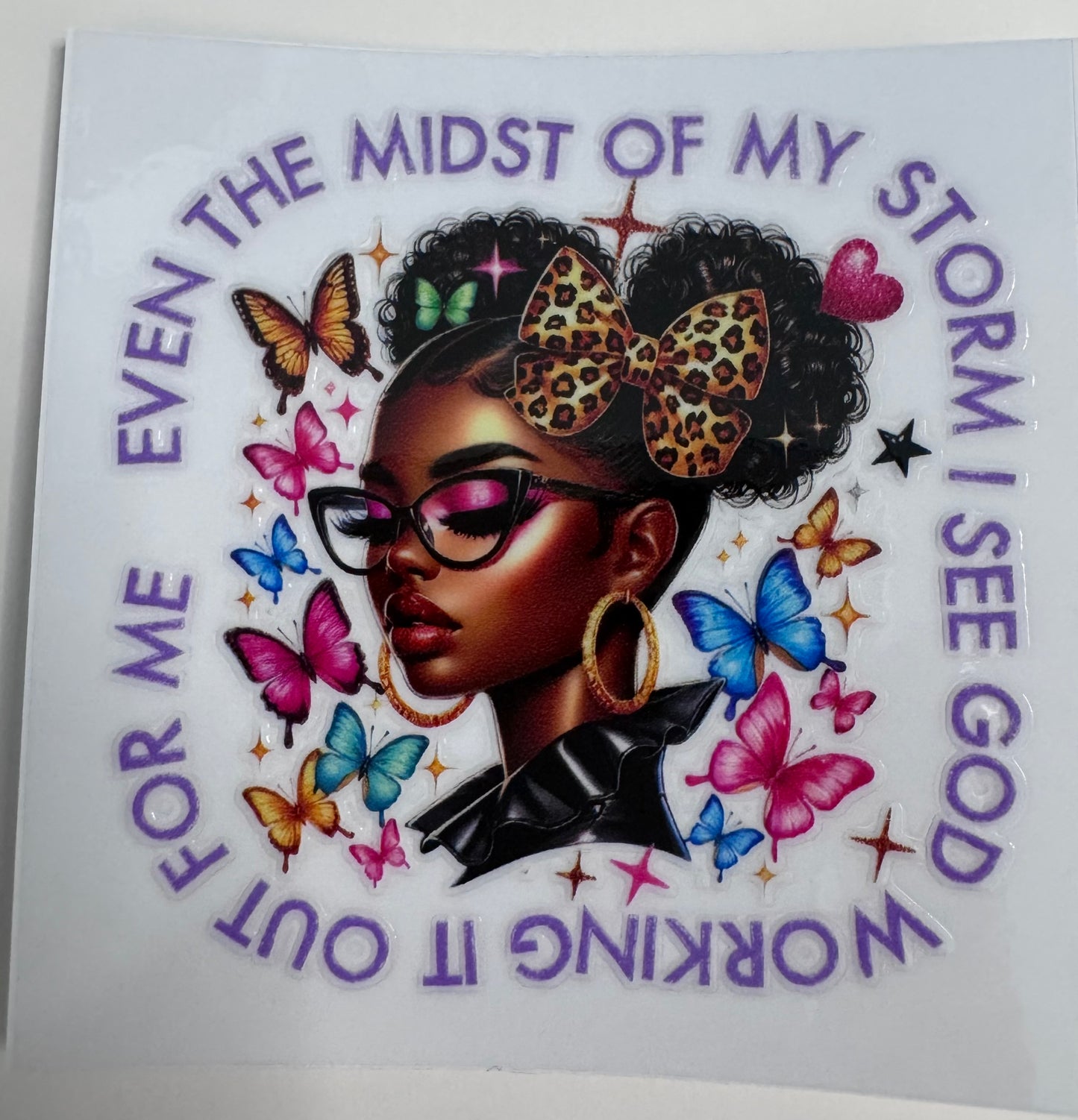 Black Girl Decal #1