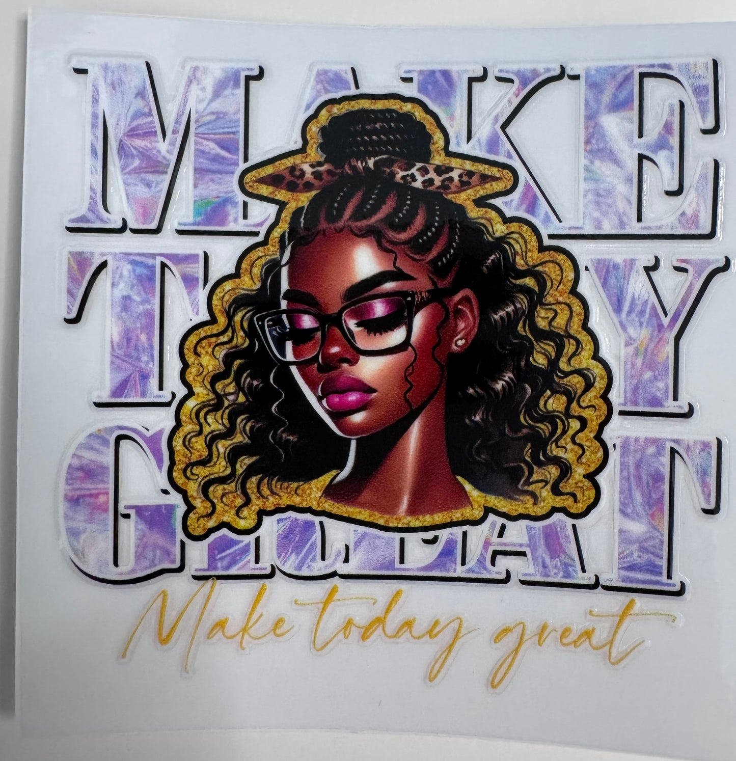 Black Girl Decal #1