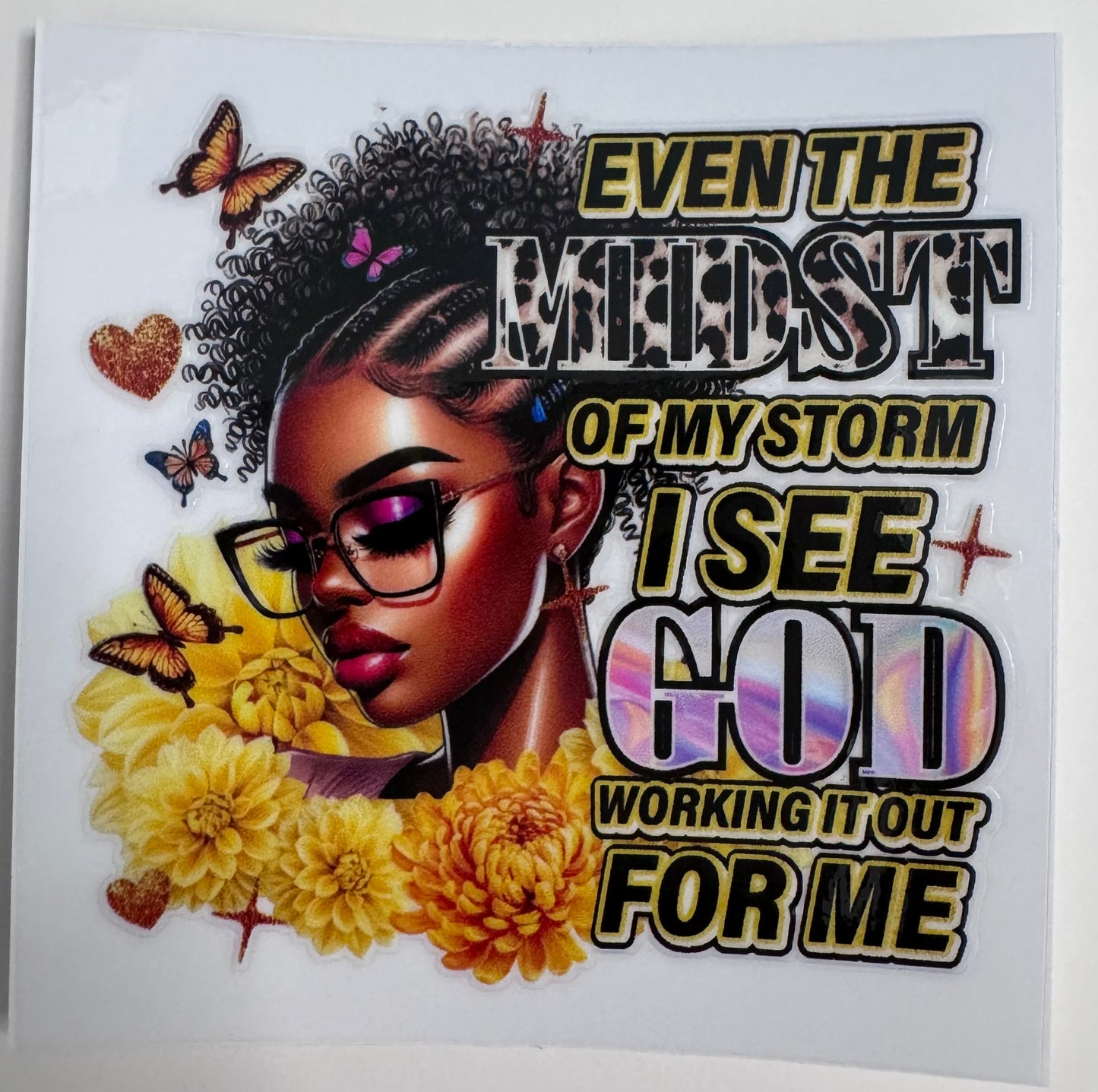 Black Girl Decal #1
