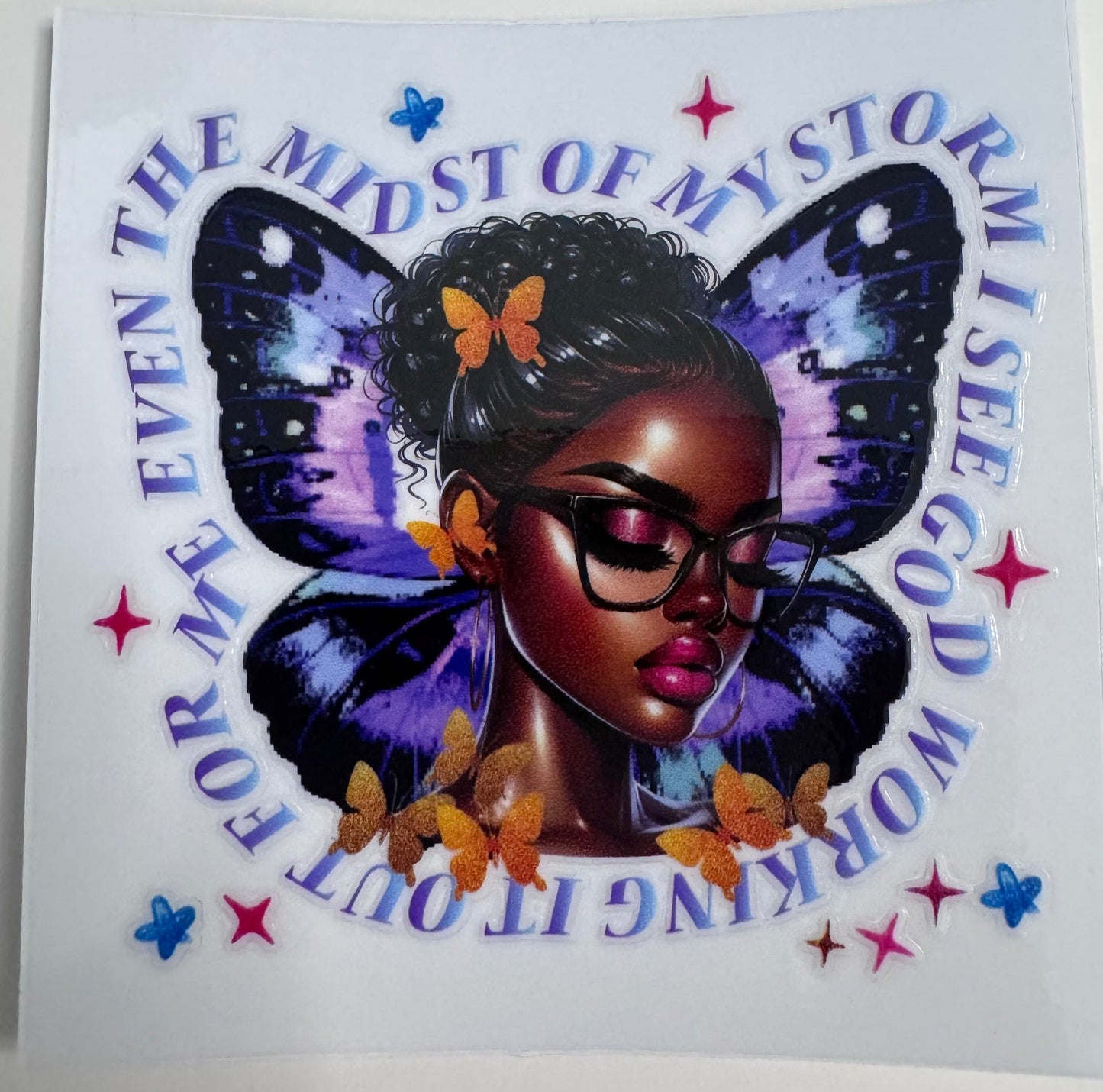 Black Girl Decal #1