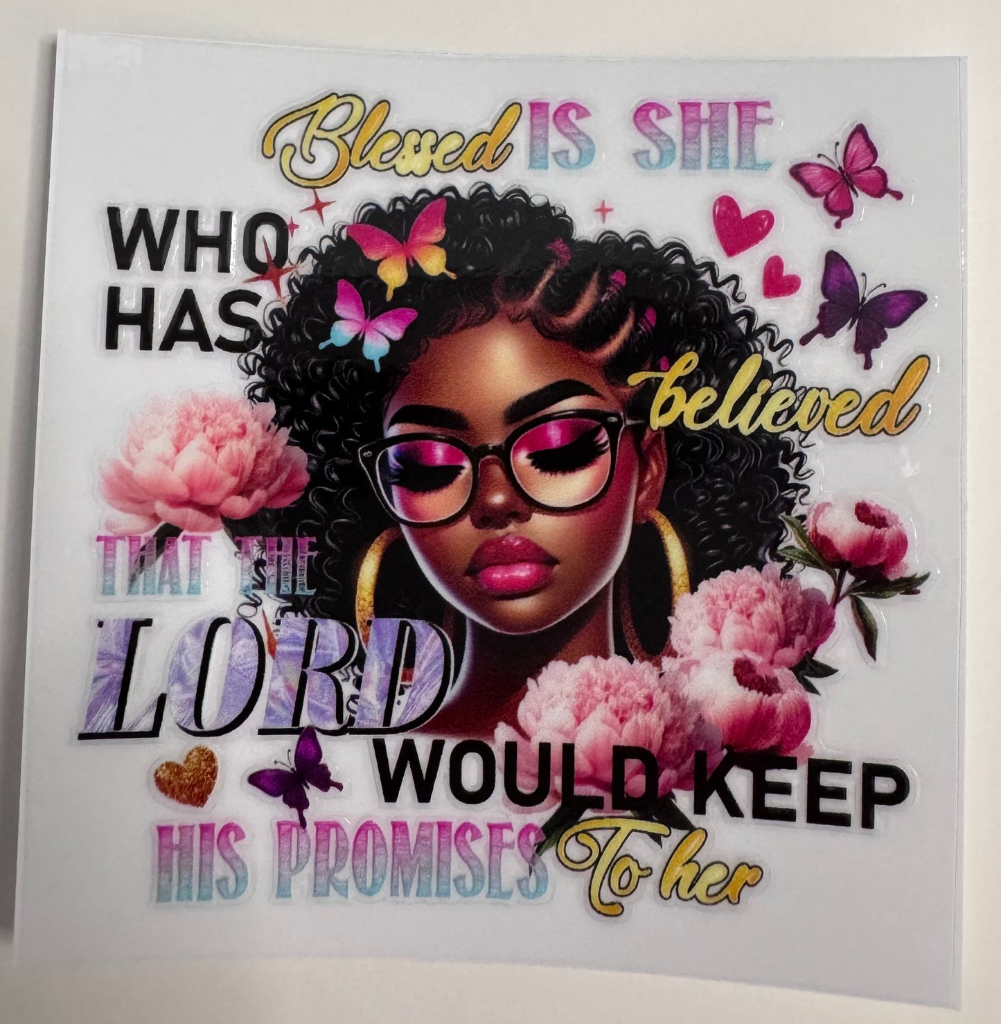 Black Girl Decal #1