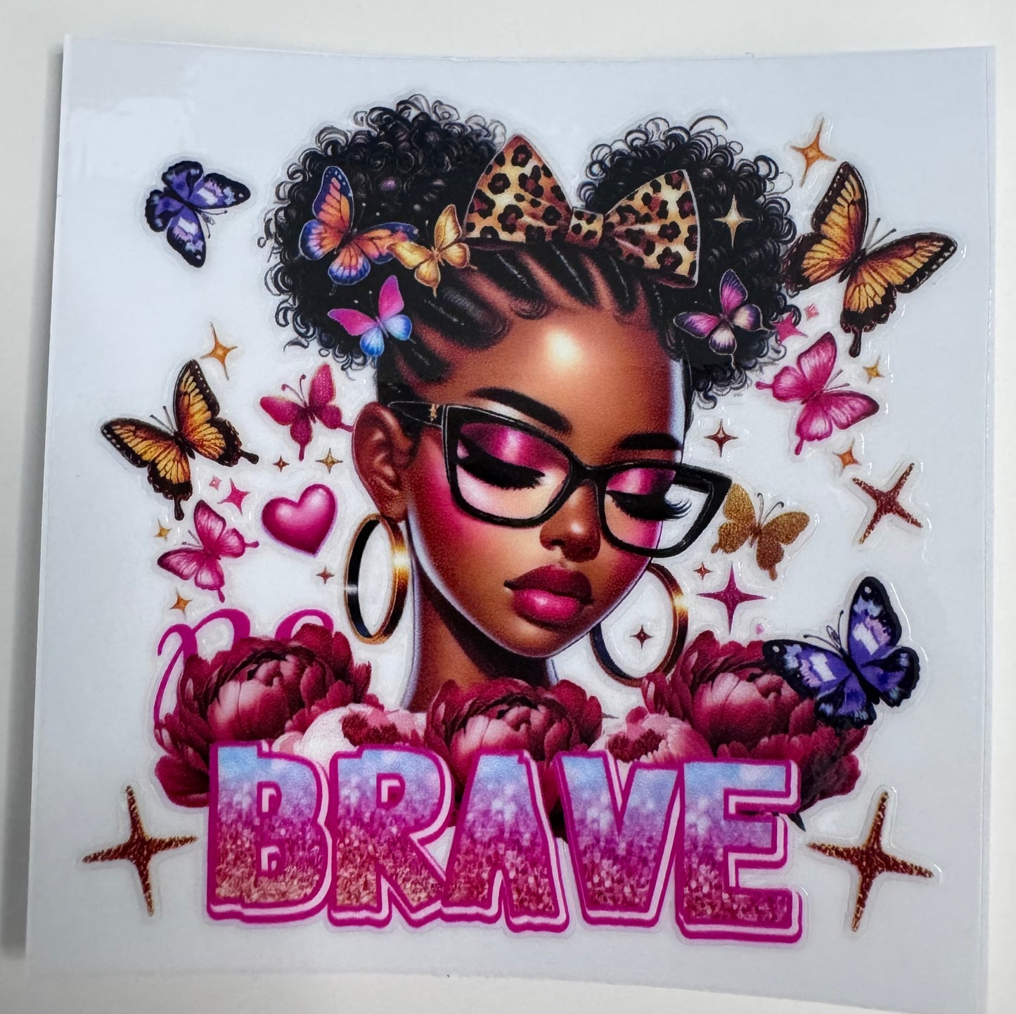 Black Girl Decal #1