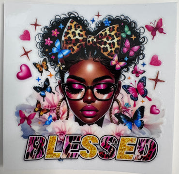 Black Girl Decal #1