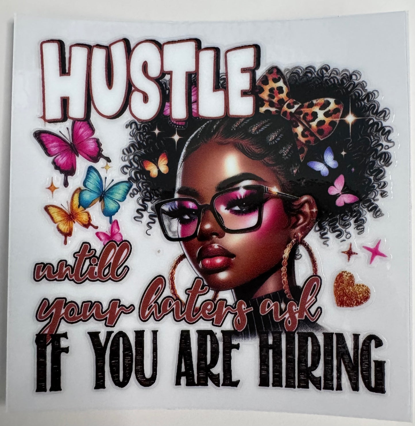Black Girl Decal #1
