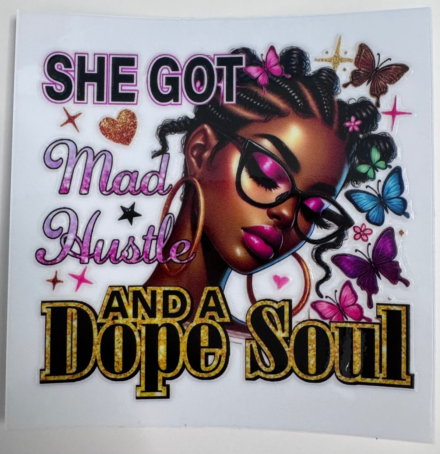 Black Girl Decal #1