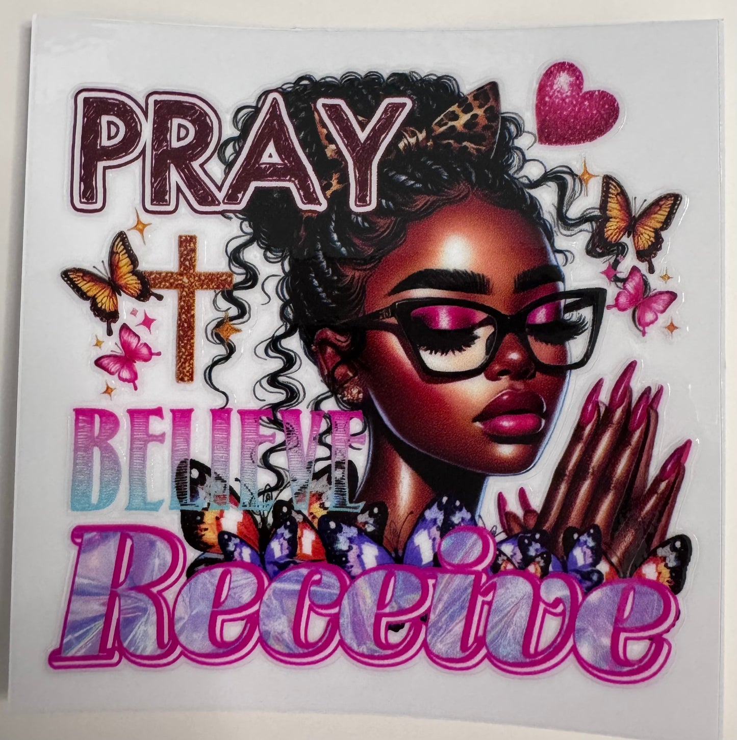 Black Girl Decal #1