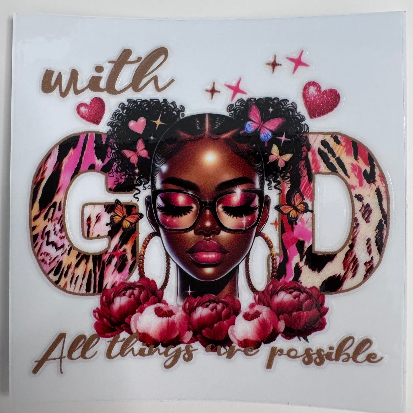 Black Girl Decal #1