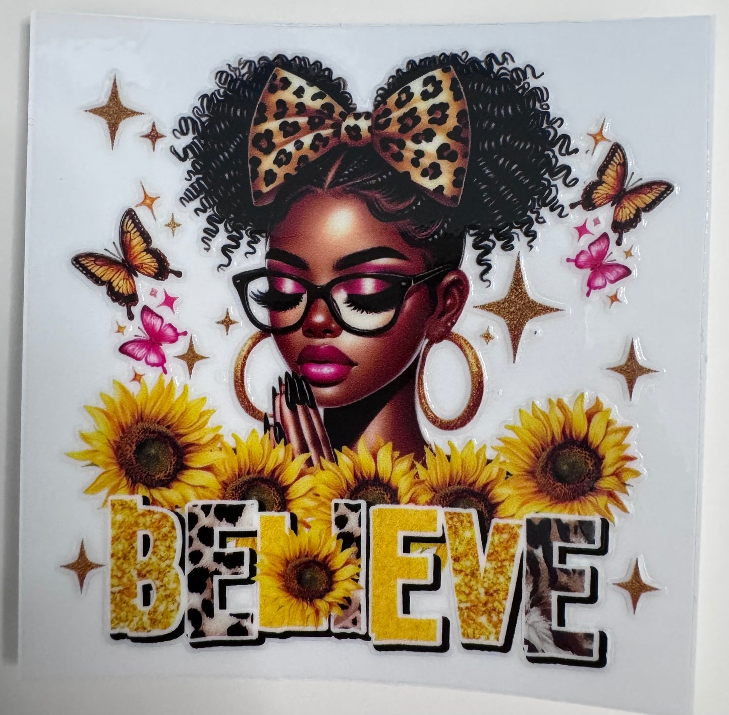 Black Girl Decal #1