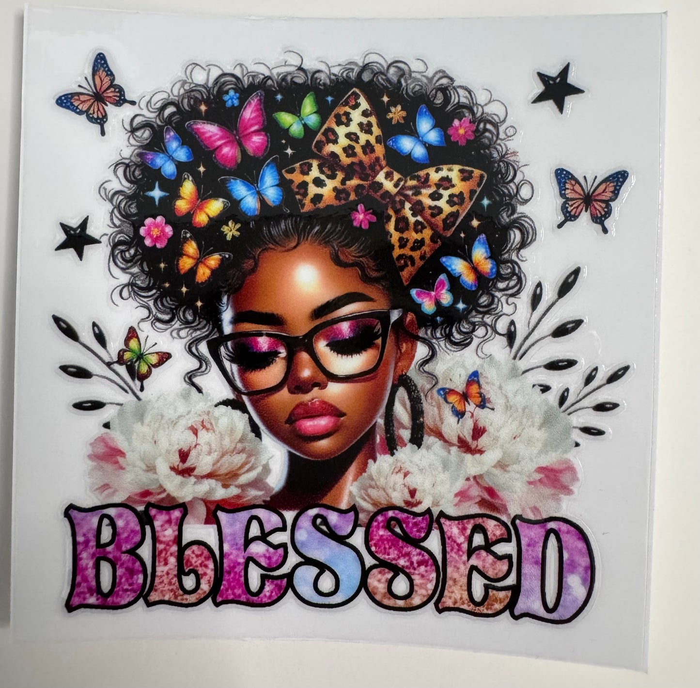 Black Girl Decal #1