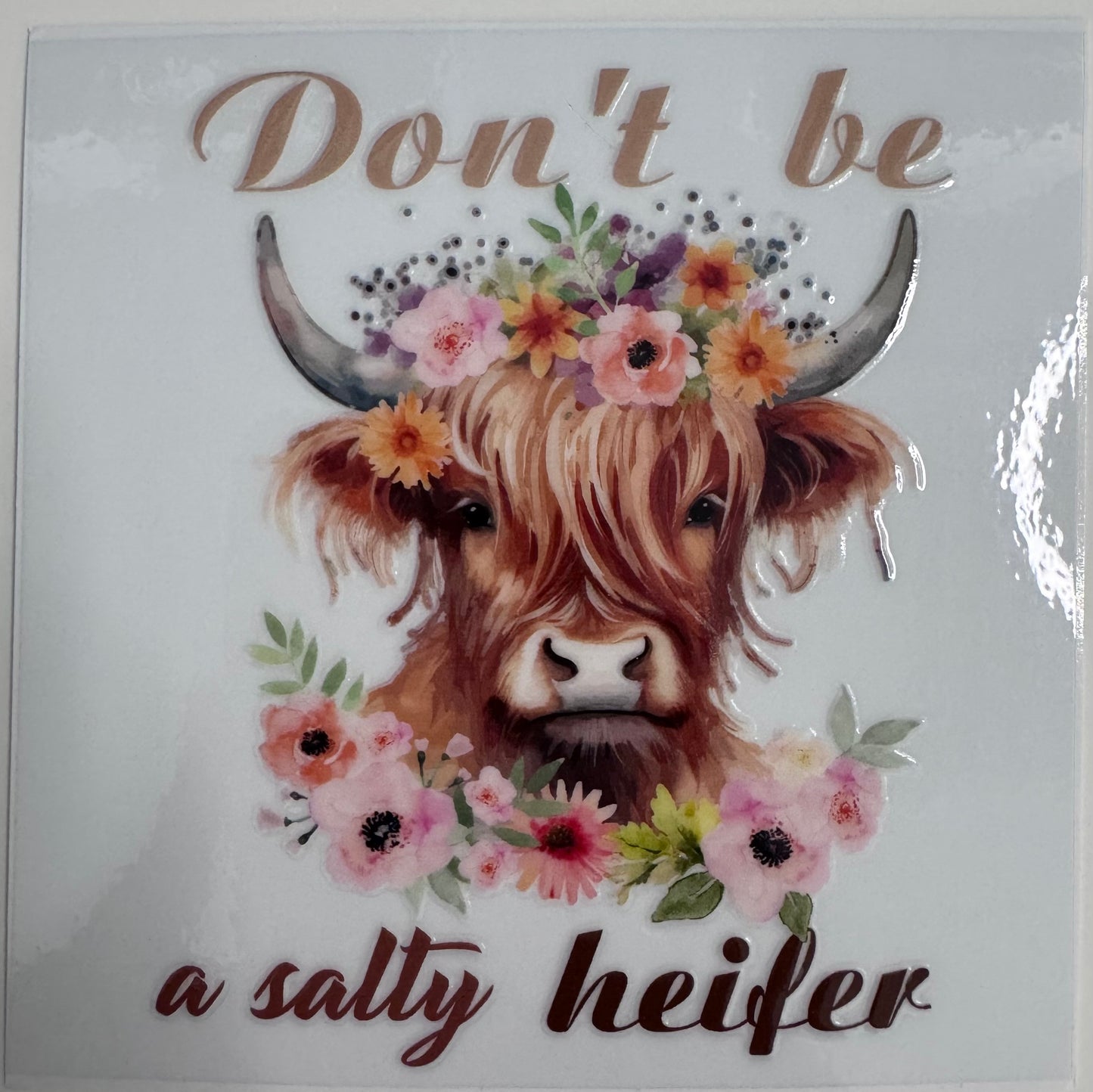 Cow You Are Enough Decal #1