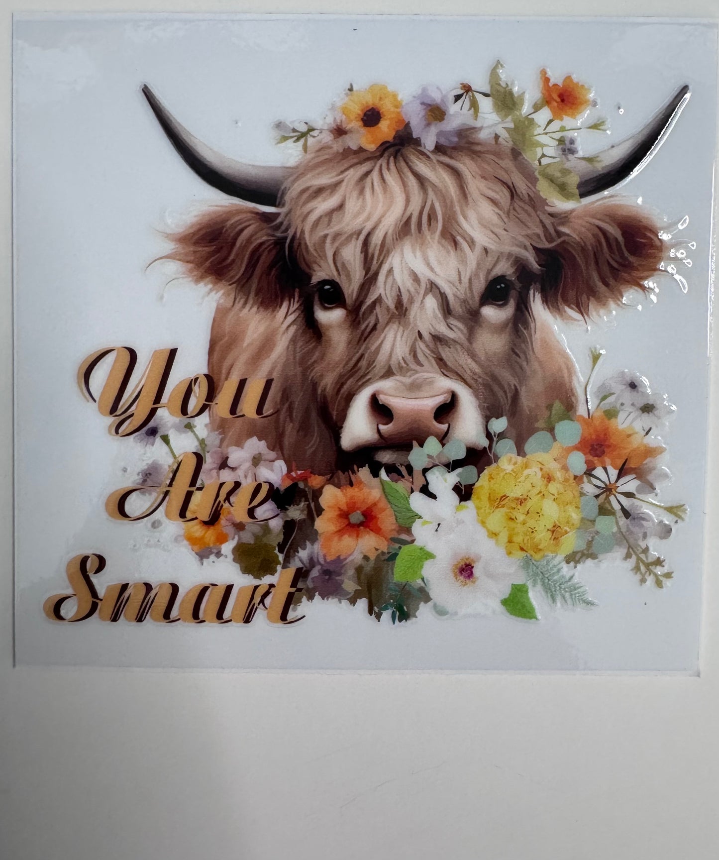 Cow You Are Enough Decal #1