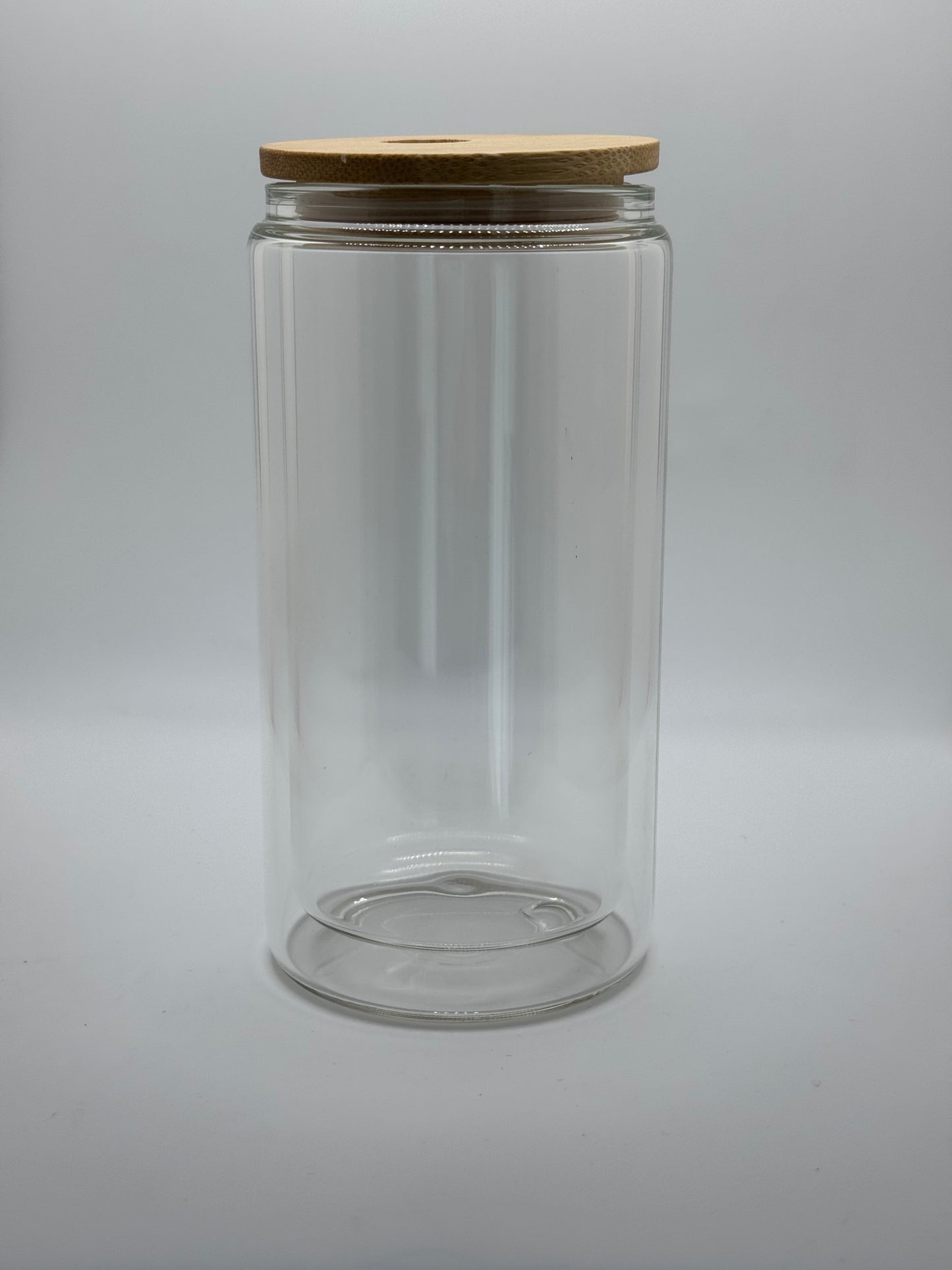16oz Snow Globe Tumbler w/ Bamboo Lid/ Straw