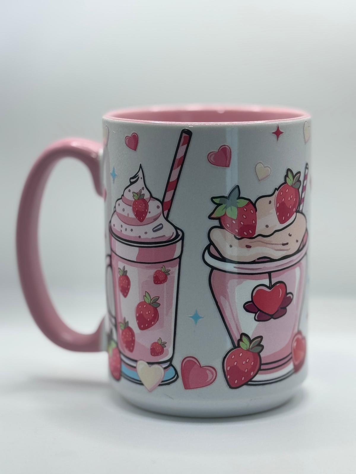 15oz Mug Strawberry Shortcake