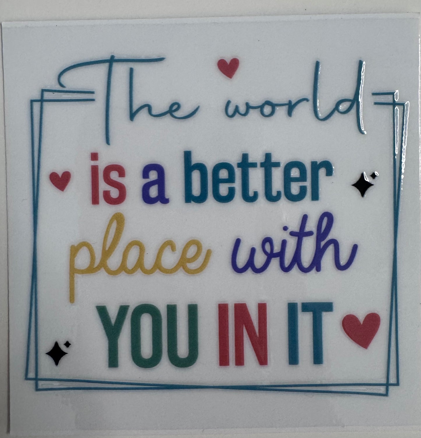 Positive Decal #1