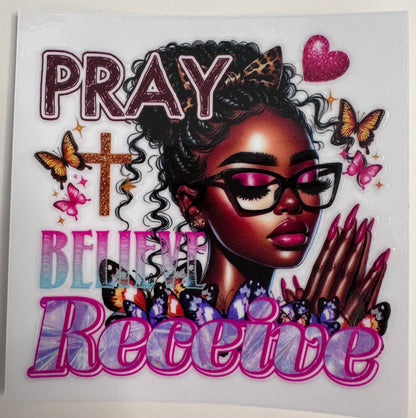 Black Girl Decal #1