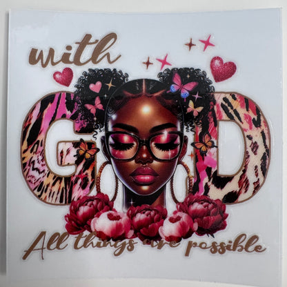 Black Girl Decal #1
